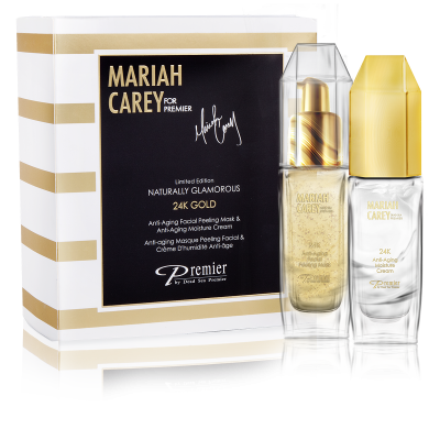 24K Золота Пілінгова маска та Зволожуючий крем